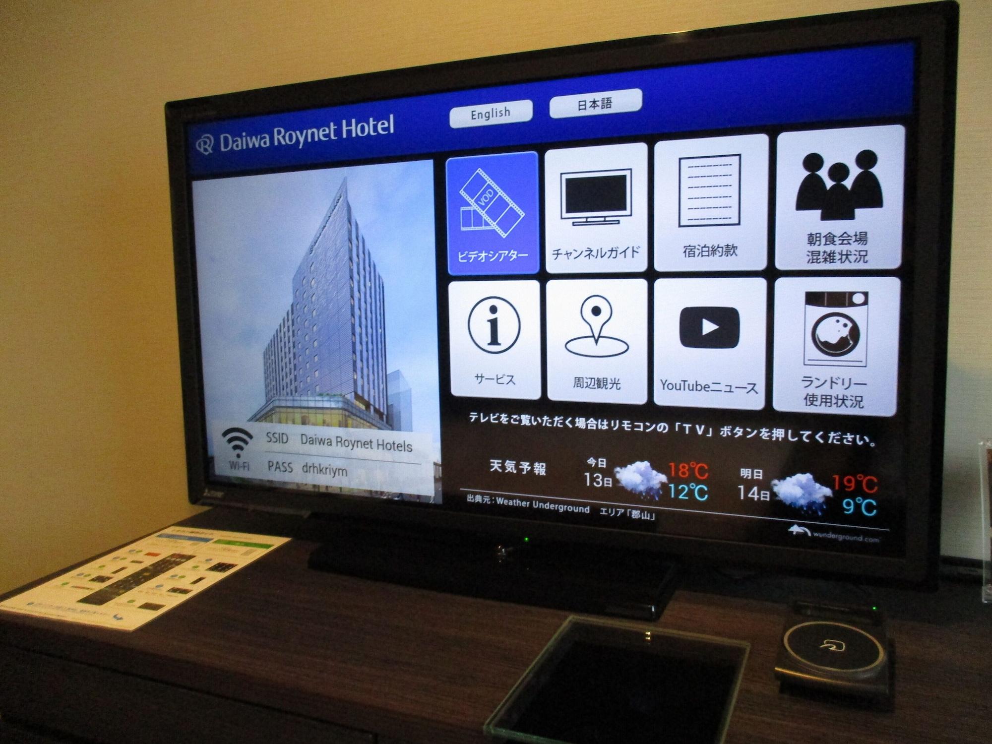Daiwa Roynet Hotel Koriyama Ekimae Kültér fotó