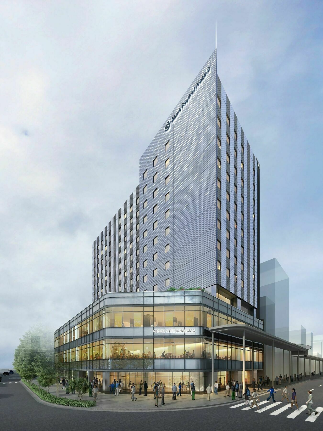 Daiwa Roynet Hotel Koriyama Ekimae Kültér fotó
